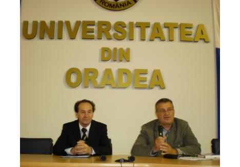 Enologul Dorel Popa (foto stânga) l-a invitat pe scriitorul Mircea Dinescu (foto dreapta) la lansarea proiectului